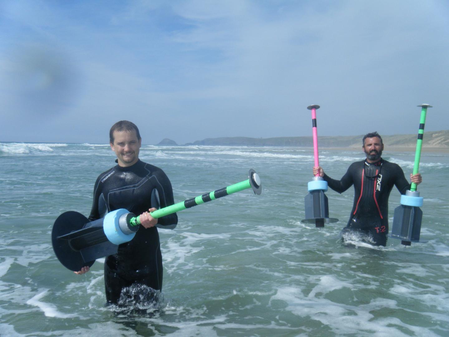 Researchers Deploying GPS Drifters