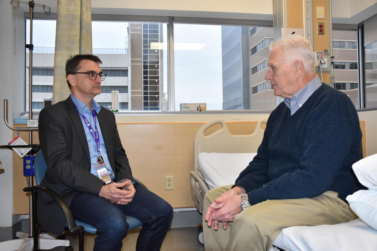 Dr. Glenn Bauman and Wayne Smith