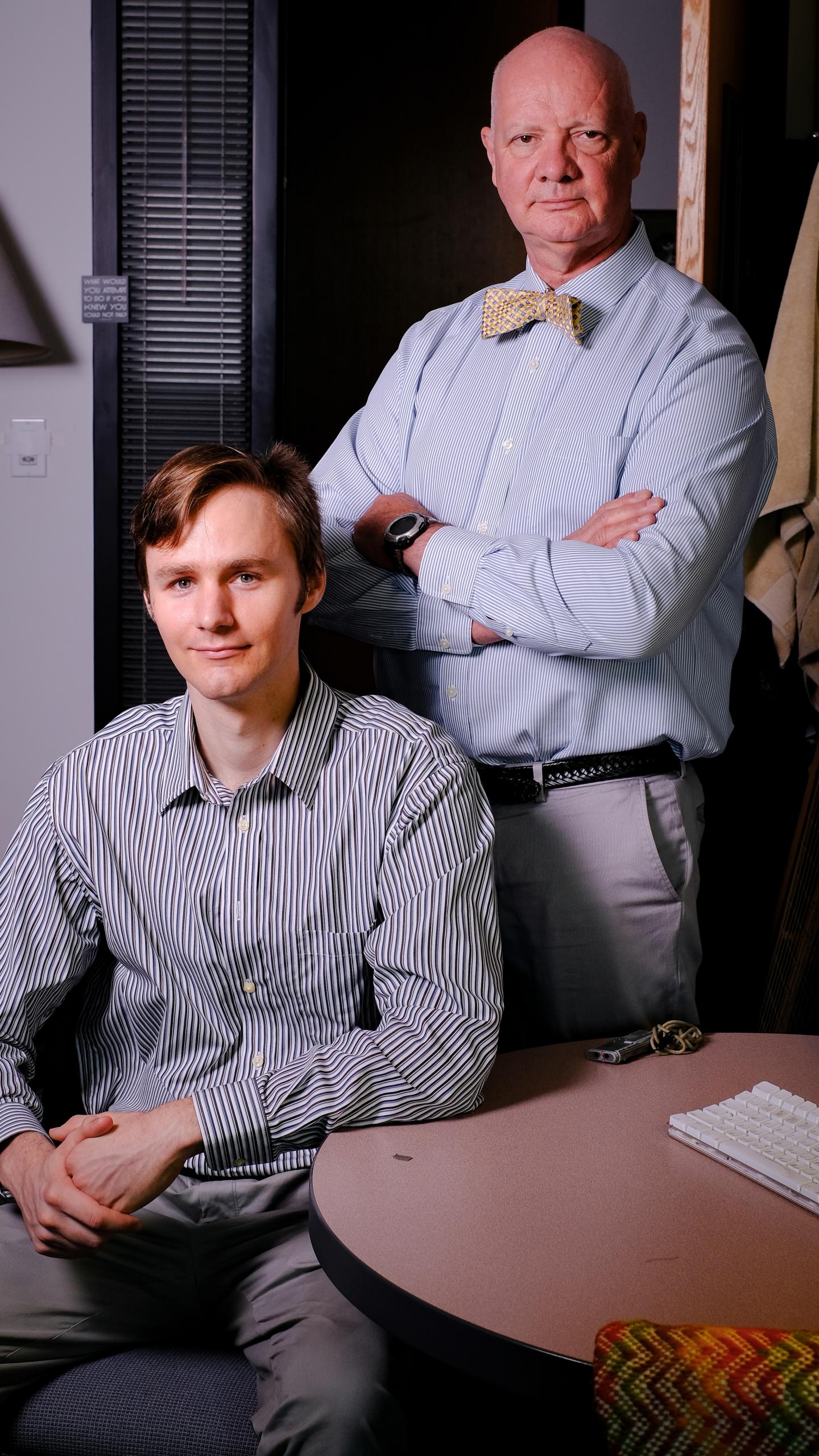 Desmond Schipper and Kenton Whitmire, Rice University