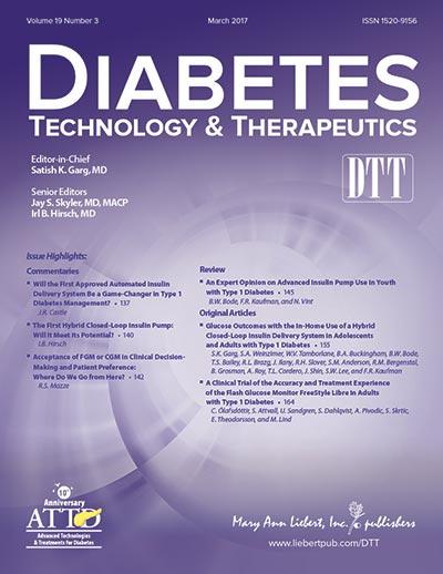 <I>Diabetes Technology & Therapeutics</I>