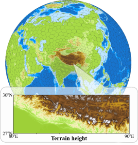 Impacts of Topographic Complexity on Modeling Moisture Transport and Precipitation over the Tibetan Plateau in Summer