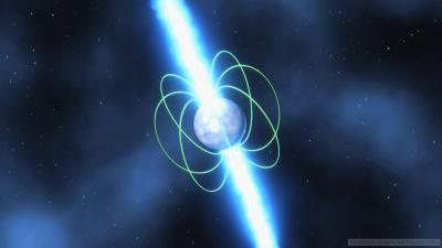 Artist's Impression of a Pulsar