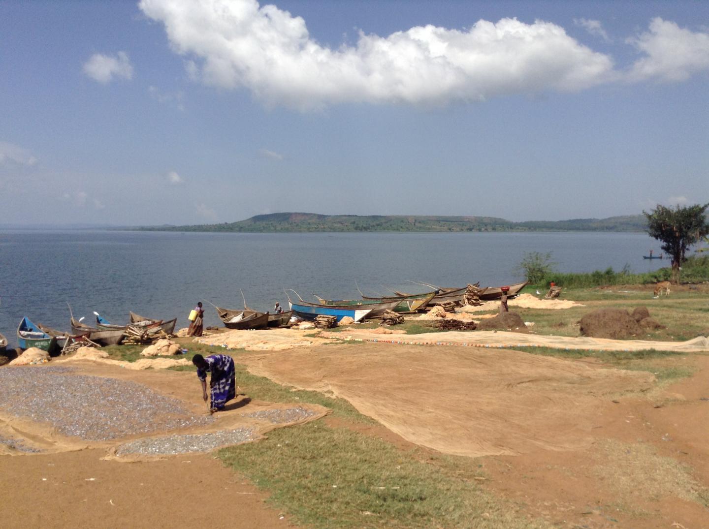 A Fishing Village in Rural Uganda