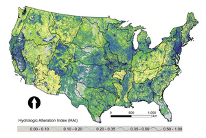 Streamflow map