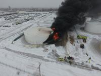 West Fargo Industrial Fire