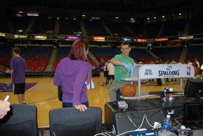 Collection of Microbes from Sacramento Kings Basketball Court in Sleep Train Arena