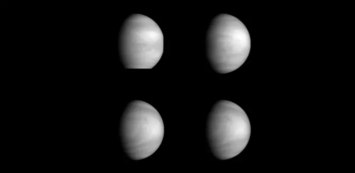 Multiple Views of Venus' High-level Clouds. Credit: NASA/JPL