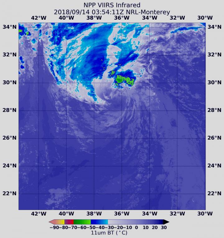 Suomi NPP Image of Helene