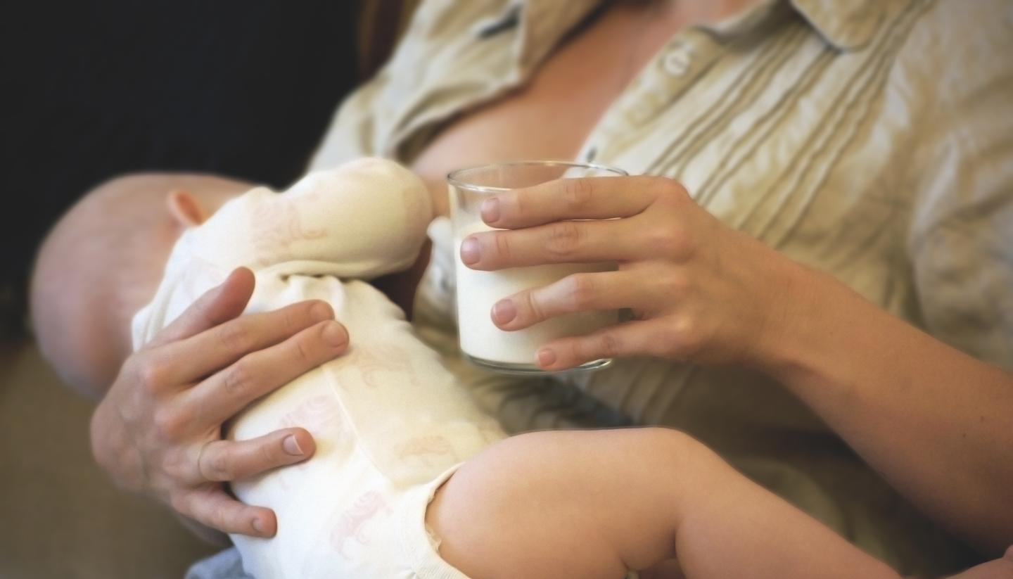 Milk while Breastfeeding Reduces Allergy Risk