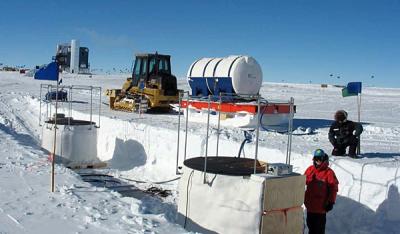 IceTop Surface Array of Optical Detectors