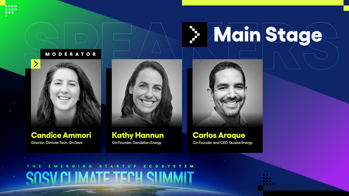 SOSV Climate Tech Summit 2022 panelists