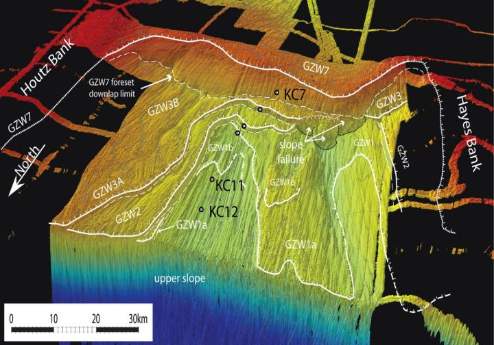 3D Map of Ross Sea Floor