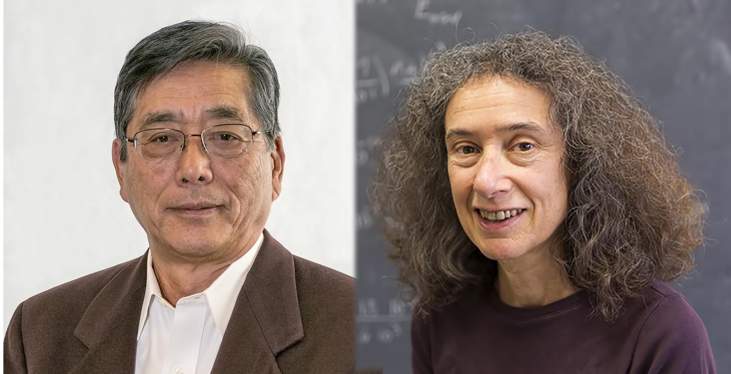 Physicists Masaaki Yamada and Ellen Zweibel, DOE/Princeton Plasma Physics Laboratory 