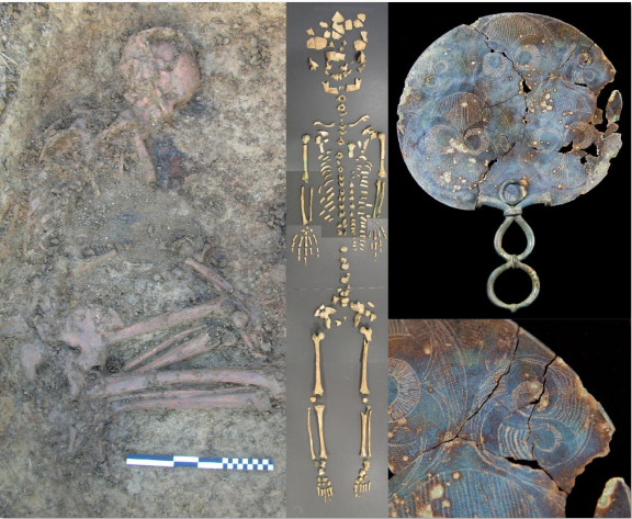 Durotrigian burial of a young woman from Langton Herring sampled for DNA