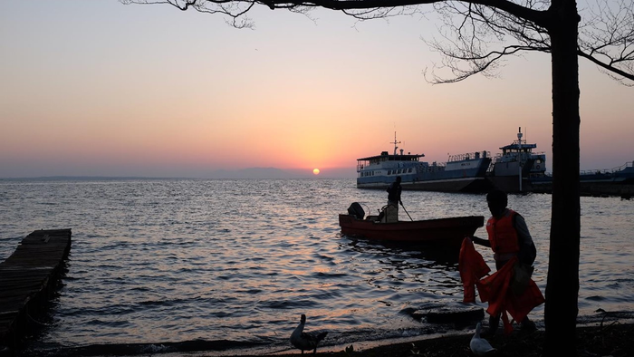 Lake Victoria at sunrise