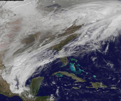 GOES-13 Satellite Sees Snowy Punxsutawney, Pa.