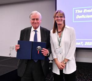 Valentin Fuster, MD, PhD, President of Mount Sinai Fuster Heart Hospital and Physician-in-Chief of The Mount Sinai Hospital  received the Distinguished Medal from ESCI for 2024