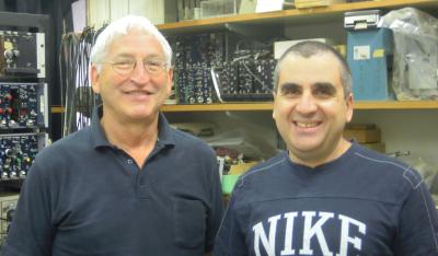 Professors Marshall Devor and Ariel Darvasi, The Hebrew University of Jerusalem