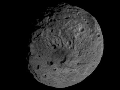 Viewing the South Pole of Vesta