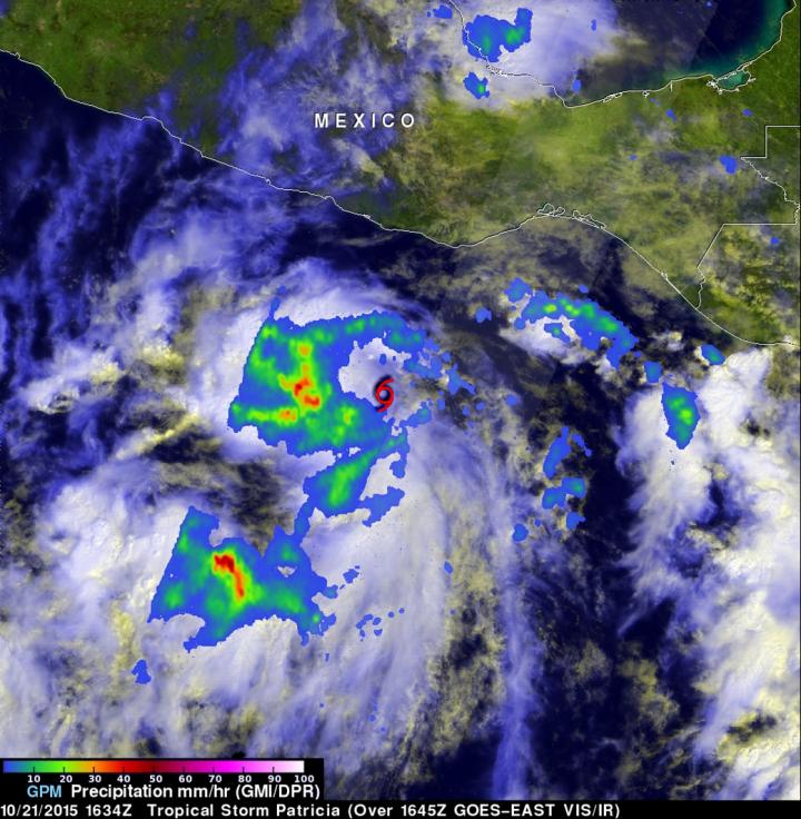 GPM Image Of Patricia