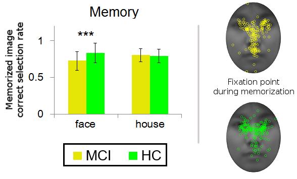 Facial Memorization Differences between Patients with and without Mild Cognitive Impairment