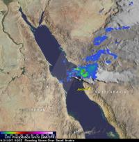 GPM Image of Storms over Saudi Arabia