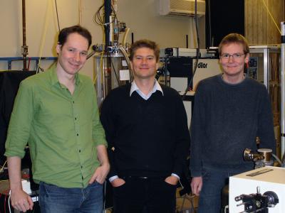 Dr. Pierre Thibault, Prof. Dr. Franz Pfeiffer and Martin Dierolf, Technische Universitaet Muenchen