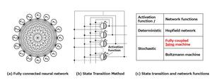 Structure of a fully coupled neural network