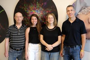 Research team (left to right): Prof. Israel Ganno, Omer Ben Barak-Dror, Dr. Michal Tepper & Prof. Yuval Nir.