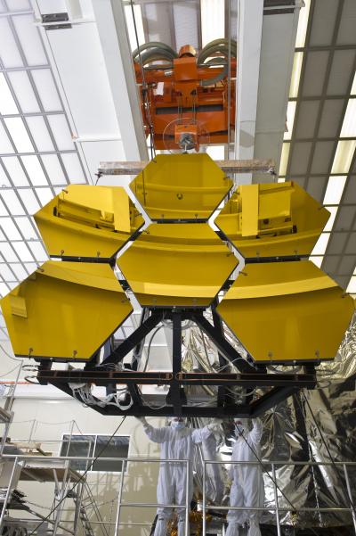 Webb Space Telescope's Mirror Segments