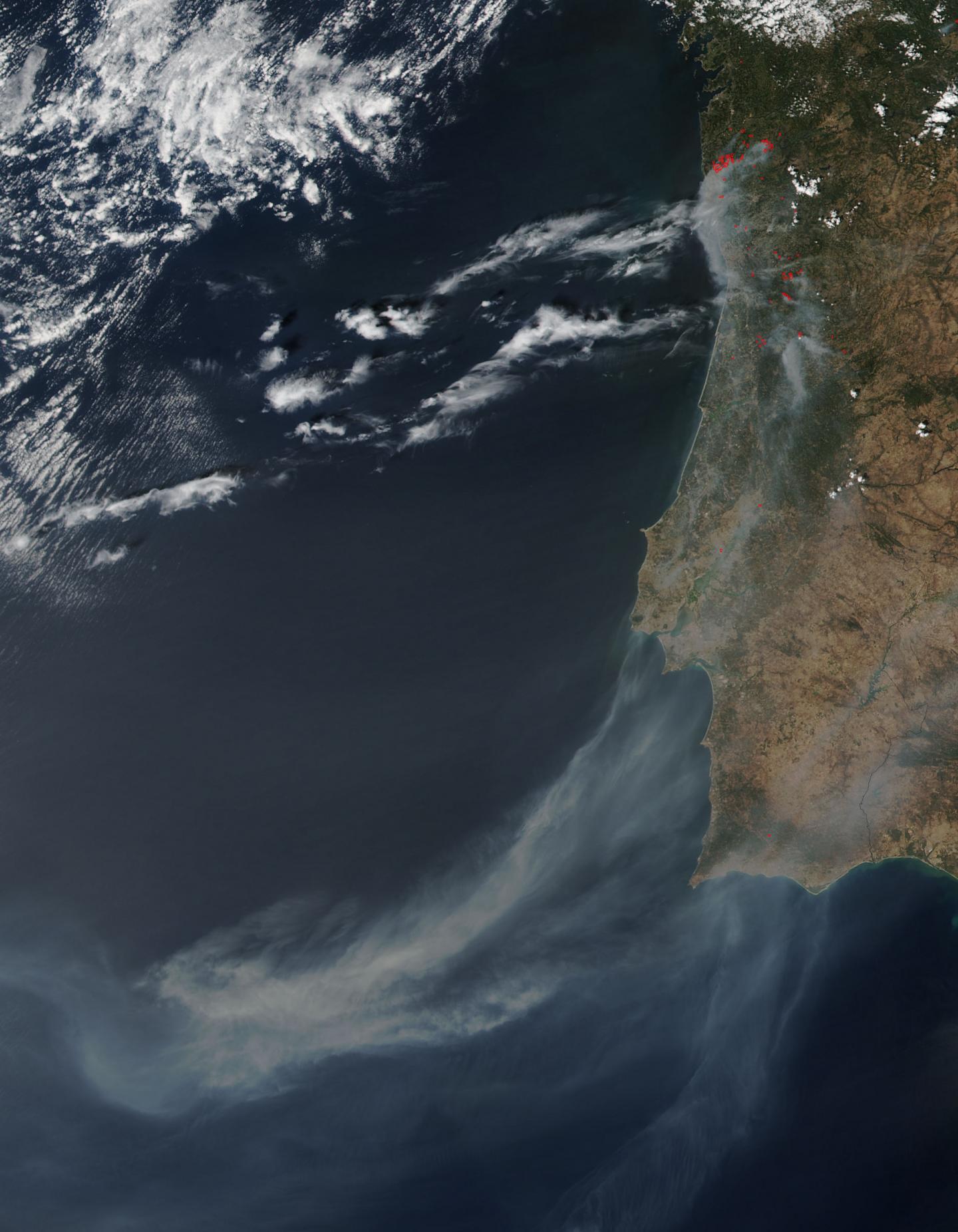 Portugal's Madeira Islands and Mainland Fires