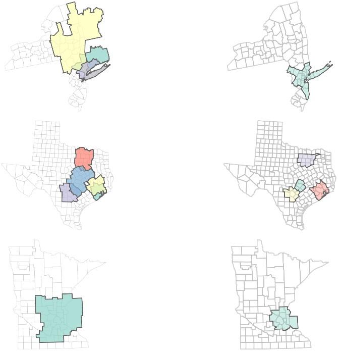 Defining Geographic Regions With Commuter Data