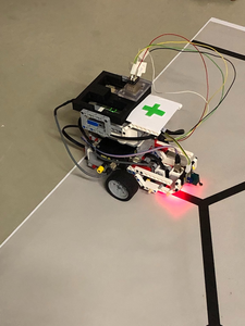 The Lego Mindstorms EV3 robot