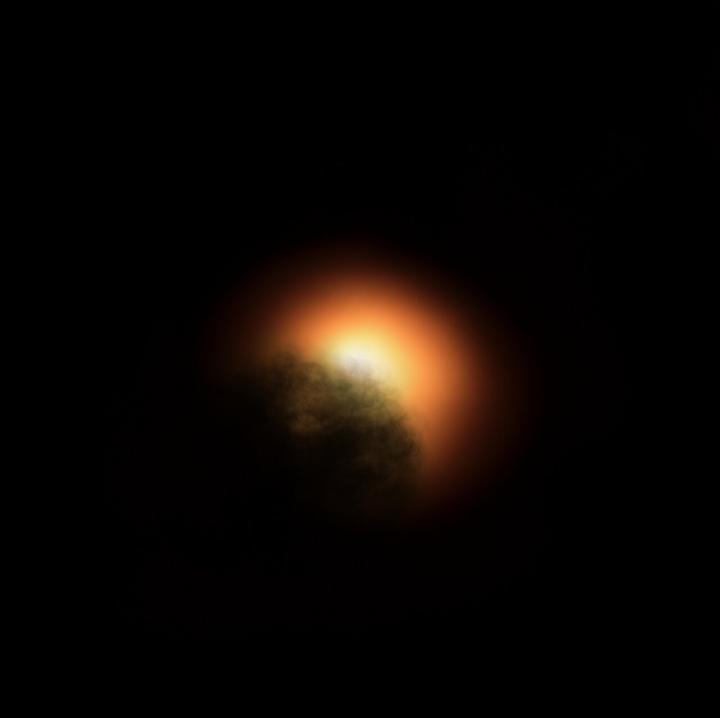 Betelgeuse's Dust Cloud (Artist's Impression)
