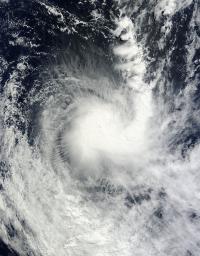 Cyclone Imelda Turned the Corner on NASA Satellite Imagery (2 of 2)