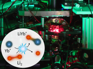 Collision between an Yb ion and a Li2 Feshbach molecule