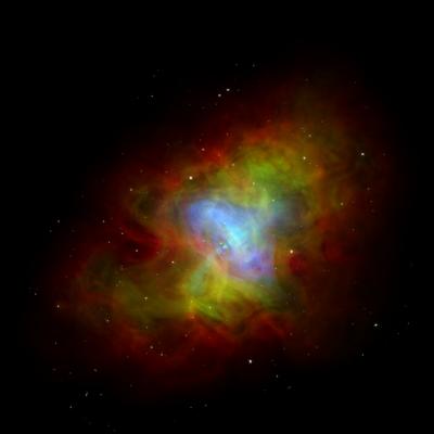 Dynamic Light Show at Heart of Crab Nebula