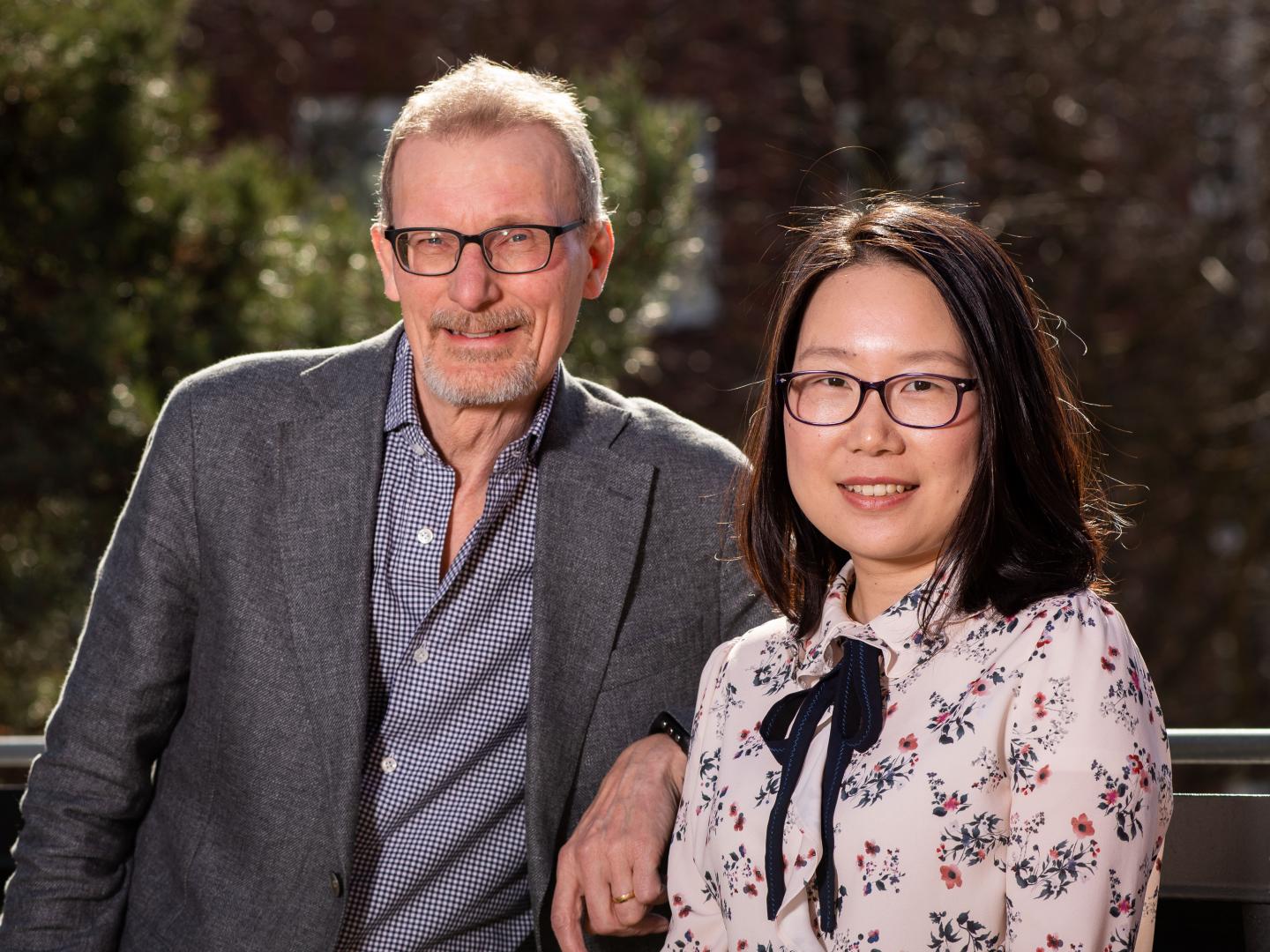 Pär Sparén and Jiayao Lei, Karolinska Institutet