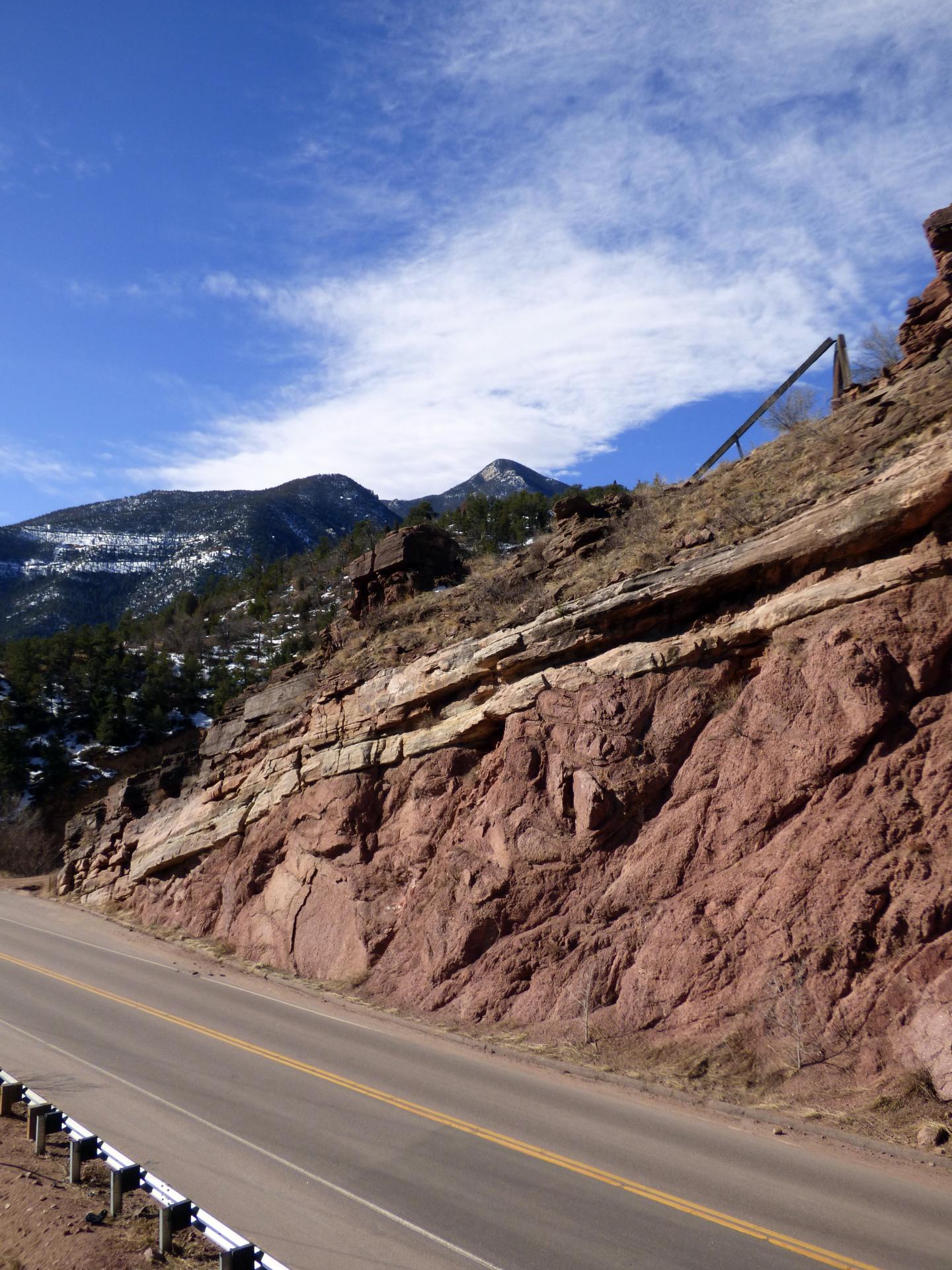 Exposure of the Great Unconformity