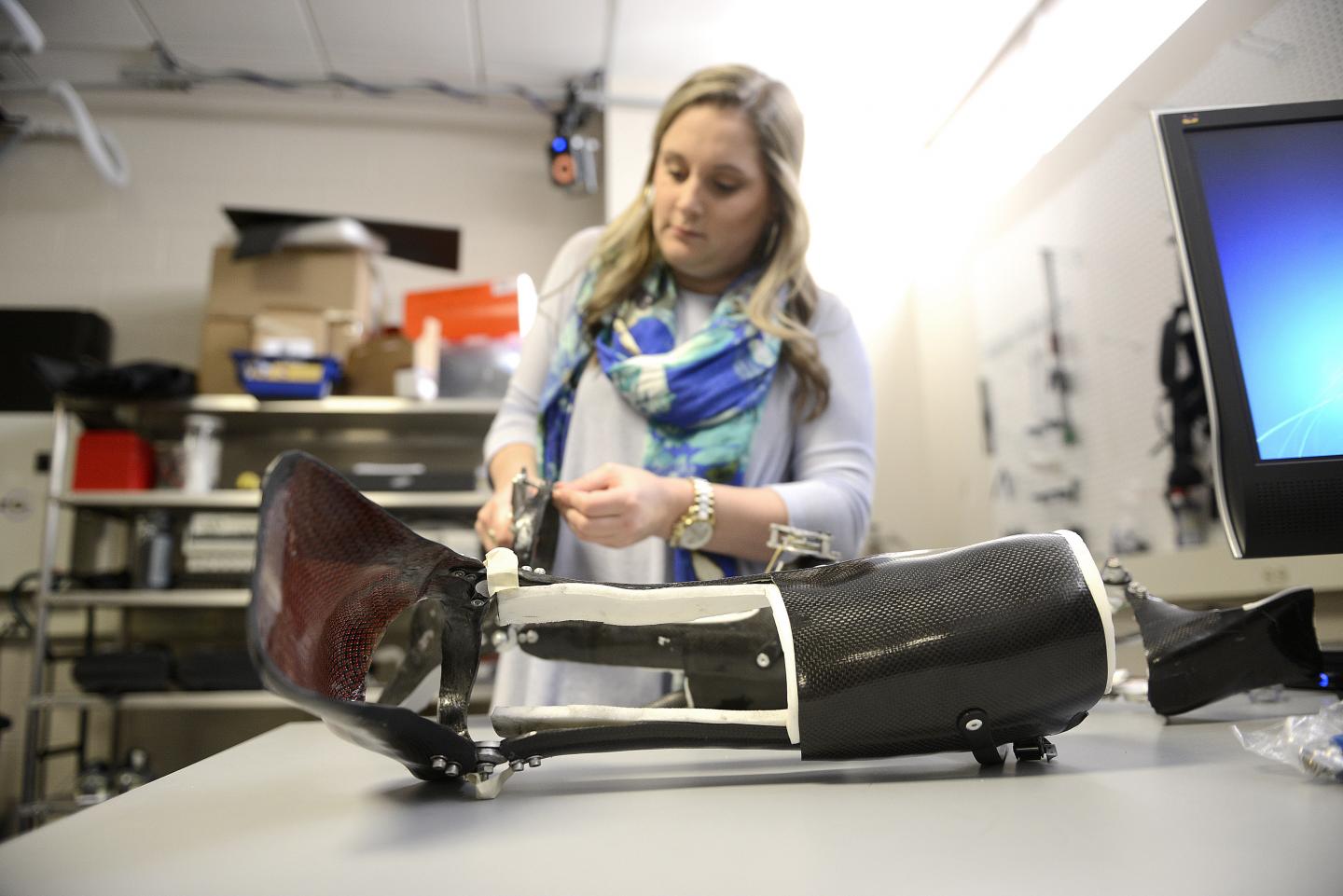 Audrey Westbrook and Exoskeleton Device