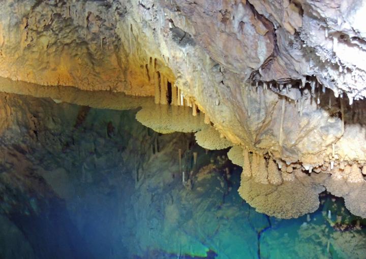 Phreatic Overgrowth on Speleothems