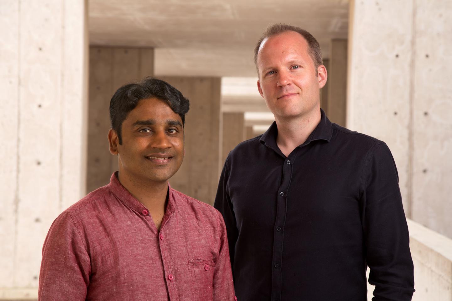 Santosh Satbhai and Wolfgang Busch, Salk Institute 