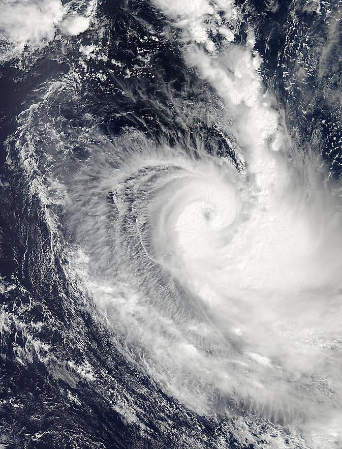 NASA Spots an Eye in Fast-Developing Cyclone Ikola