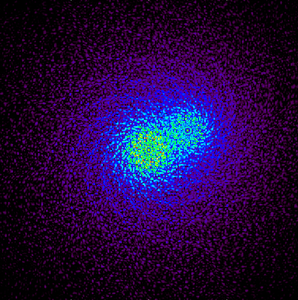 Simulated view of Alpha Centauri via TOLIMAN telescope