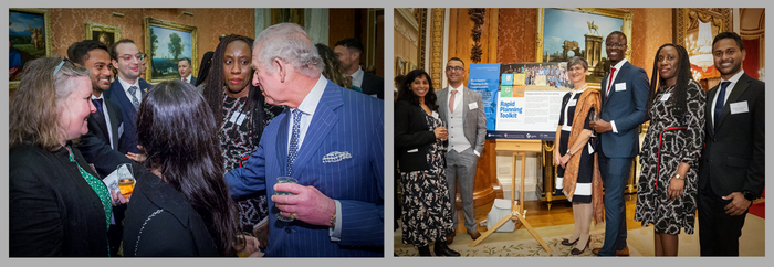 Royal reception on Commonwealth Day 2023 for Sri Lankan hD researcher