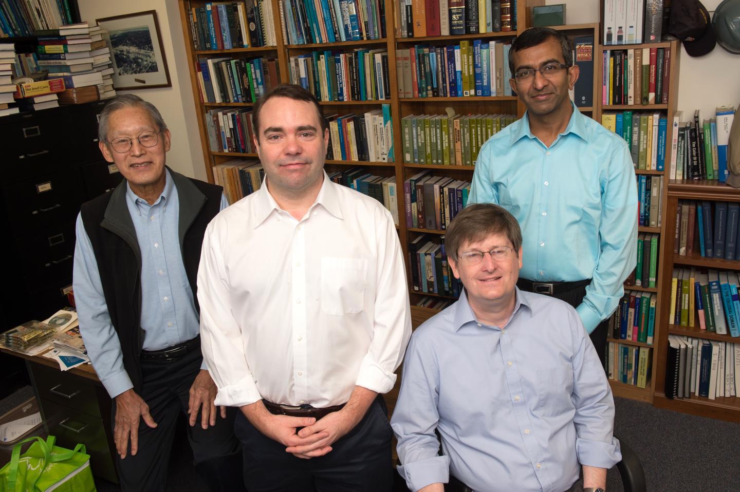 George Hirasaki, Philip Singer, Walter Chapman and Dilip Asthagiri, Rice University 