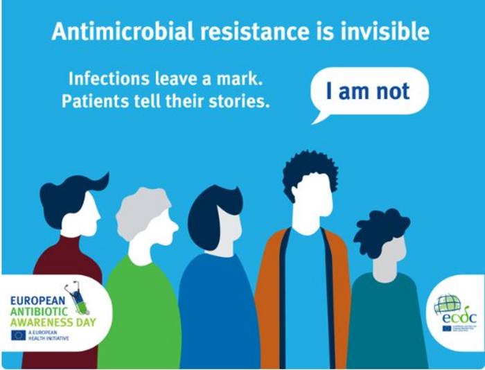 Antimicrobial resistance is invisible - I am not.