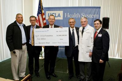 Lockheed Martin CEO Robert Stevens Presents $4 Million to UCLA