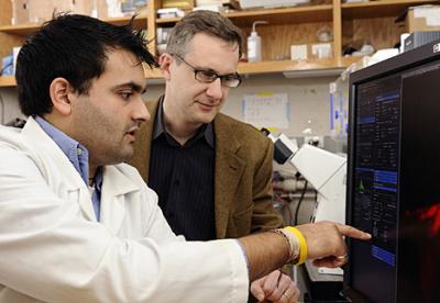 Shyam Khatau and Denis Wirtz, Johns Hopkins University