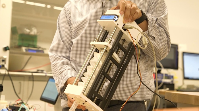 3D-printed portable ventilator